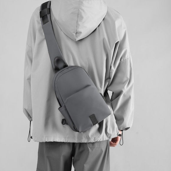 Bolsa Deportiva Crossbody de Tela Oxford - Un Hombro