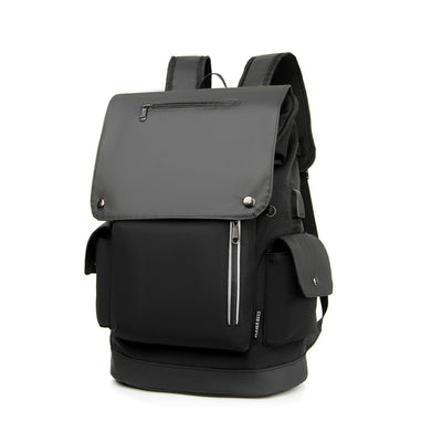 Mochila Escolar de Gran Capacidad Estilo Campus Universitario - Image 3