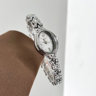 Reloj Compacto Retro de Lujo para Mujer con Diseño Exquisito - Image 3