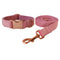 Collar de Perro Terciopelo Doble Capa Microfibra