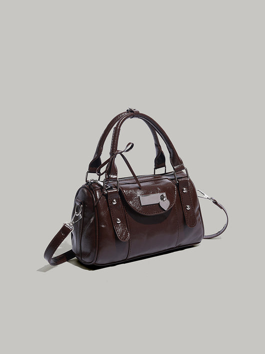 Bolso de Mano Corazón con Moño - Diseño Romántico y Elegante - Image 5