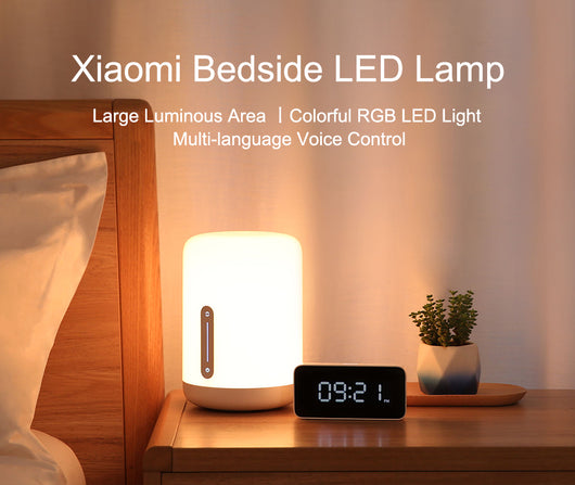 Lámpara Inteligente Xiaomi Bedside 2 - Control por Voz y App - Image 12