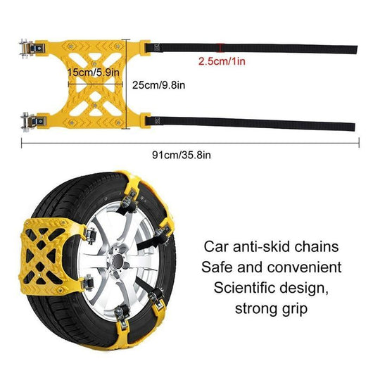 Cadenas para Llantas de Nieve - Set de 3 Piezas - Image 6
