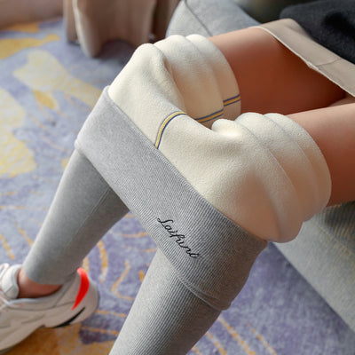 Leggings de Lana de Cordero Gruesa para Mujer - Image 11