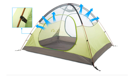 Carpa Camping Doble con Polos de Aluminio para Aventuras al Aire Libre - Image 25