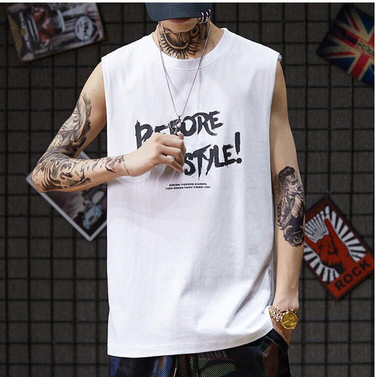 Camiseta sin Mangas de Algodón para Hombre - Image 6