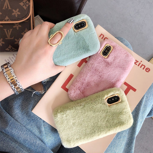 Funda para Celular Conejo de Peluche - Image 3