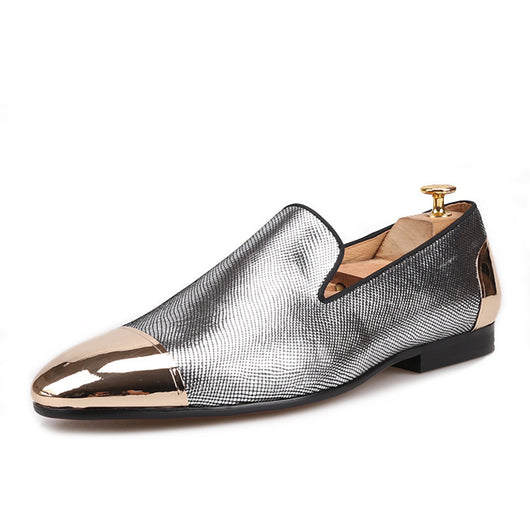 Mocasines de Cuero Oveja con Hebilla Metálica para Hombre - Image 7