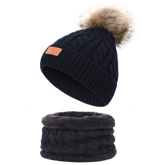 Conjunto de Gorro y Bufanda para Niños - Otoño e Invierno - Image 3