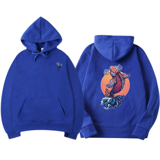 Sudadera con Estampado de Carpa - Image 3
