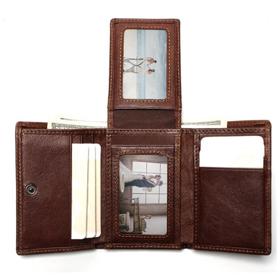 Billetera de Cuero Ultra Delgada para Hombre - Image 4