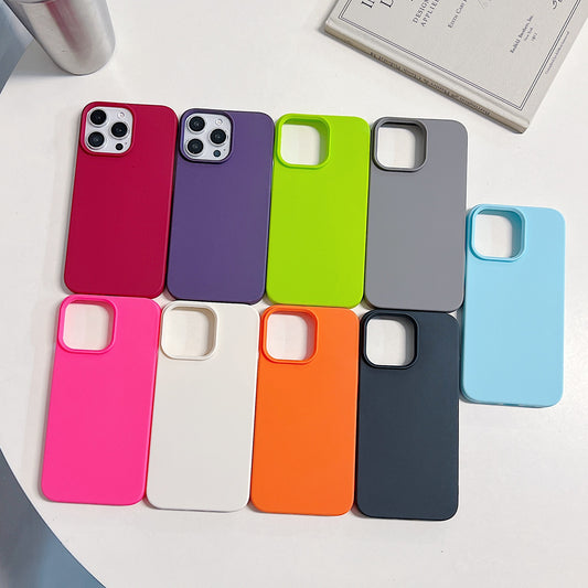 Funda Protectora Mate Tacto Suave - Colores Sólidos