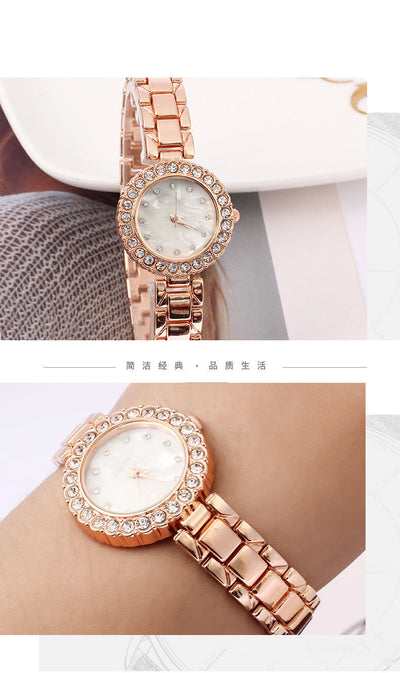 Reloj Pulsera de Cuarzo con Diamantes para Mujer - Image 20