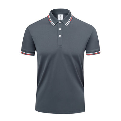 Polo Casual de Algodón ICE con Solapa - Manga Corta para Verano - Image 9
