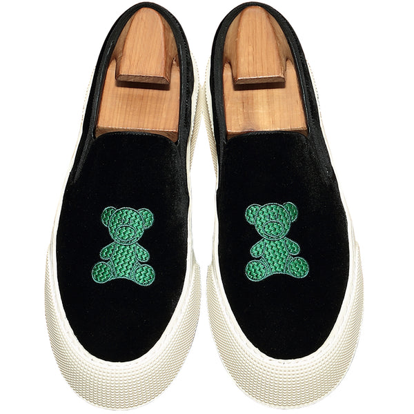 Tenis Casuales para Hombre con Bordado de Oso - Image 5