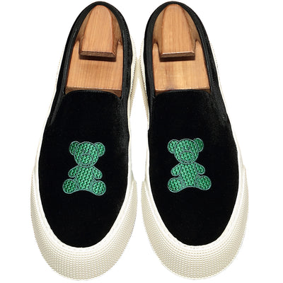 Tenis Casuales para Hombre con Bordado de Oso - Image 5