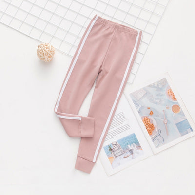 Pantalones Deportivos de Algodón para Niñas - Comodidad Casual - Image 6