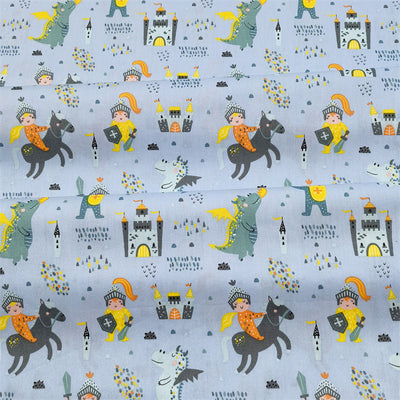 Tela de Algodón Puro para Ropa de Cama Infantil con Estampados Divertidos - Image 6