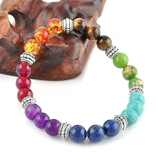 Pulsera Chakra de Piedras Naturales para Yoga y Energía - Image 32