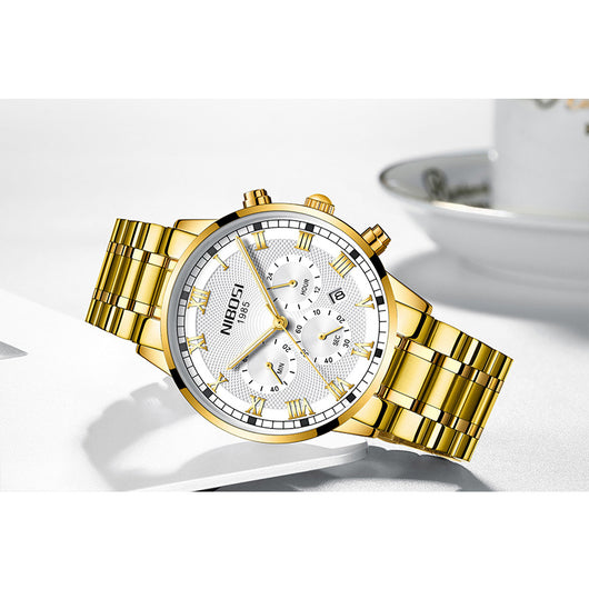 Reloj Deportivo Multifunción con Correa de Acero Resistente al Agua - Image 15