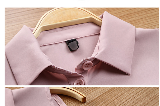 Traje Ejecutivo Tres Piezas para Mujer - Blusa Chiffon y Pantalón Slim - Image 10