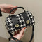 Bolso Boston Cuadros Houndstooth para Mujer