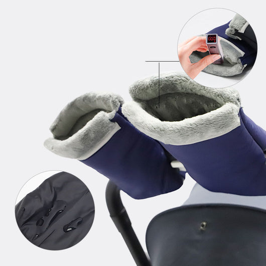 Guantes Térmicos Impermeables para Cochecito de Bebé - Protección Contra el Frío Extremo - Image 5