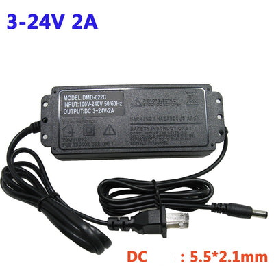 Adaptador de Alimentación Digital 3-24V 2A con Pantalla LED - Image 5