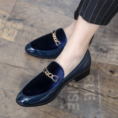 Zapatos Casuales de Cuero con Punta para Hombre - Image 9