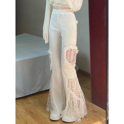 Pantalones Acampanados Cintura Alta para Otoño - Image 8