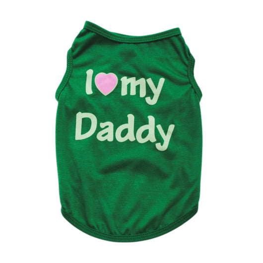 Chaleco para Mascotas Estilo Clásico Mamá Papá - Image 33