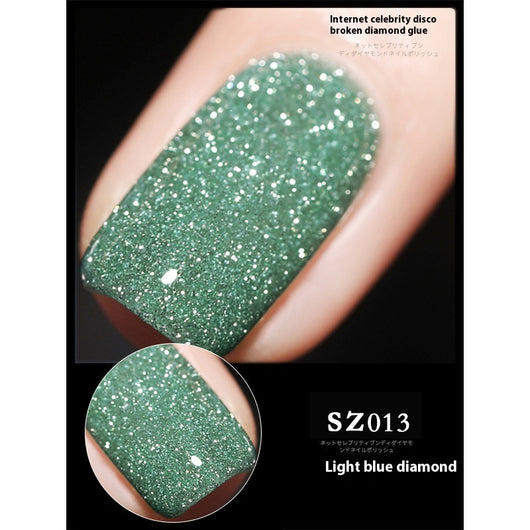 Esmalte de Uñas Diamante Disco 18 Colores - Brillo Súper Intenso - Image 17