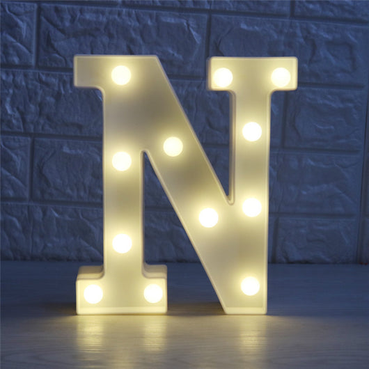 Letrero LED Luminoso Alfabeto 26 Letras - Lámpara Decorativa de Neón - Image 22