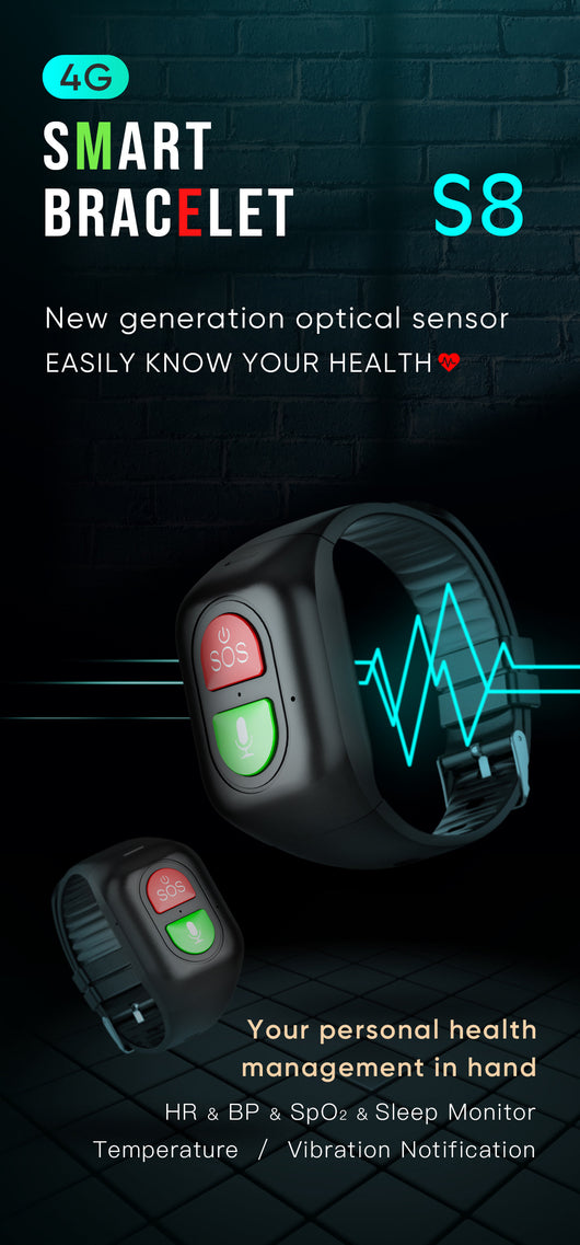 Pulsera Inteligente con GPS, Monitor Cardíaco y Presión Arterial - Image 10