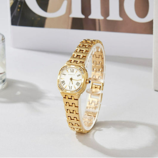 Reloj Cuadrado Estéreo para Mujer - Diseño Moderno y Elegante - Image 3
