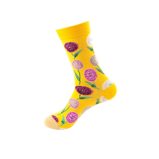 Calcetines Tide Tubo Medio Unisex Estilo Urbano Creativo - Image 10