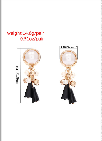 Aretes de Botón Dulces Estilo Estudiante para Mujeres - Image 3