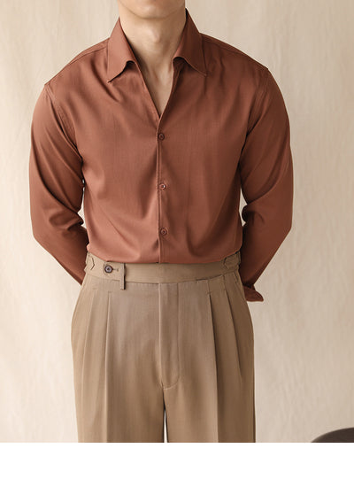 Camisa Manga Larga con Cuello Integrado - Image 15
