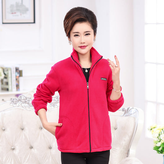 Chaqueta de Polar Deportiva y Casual para Mujeres Activas - Image 10