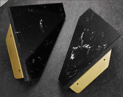 Repisa Triangular de Mármol Estilo Nórdico Minimalista para Baño - Image 12
