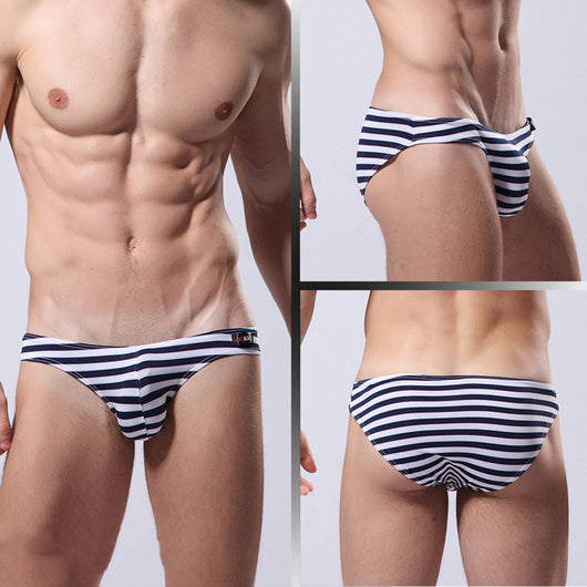 Calzoncillos Hombre Cintura Baja con Rayas Modernas - Image 3
