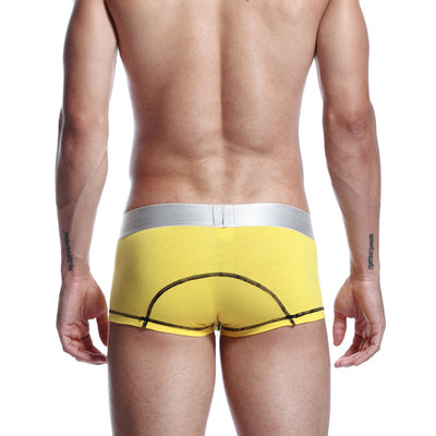 Calzoncillos de Algodón Azul Oscuro para Hombre con Franja Reflectante - Image 10