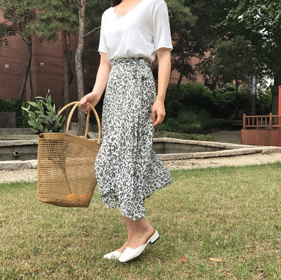 Bolso de Paja Tejida para Mujer Estilo Verano