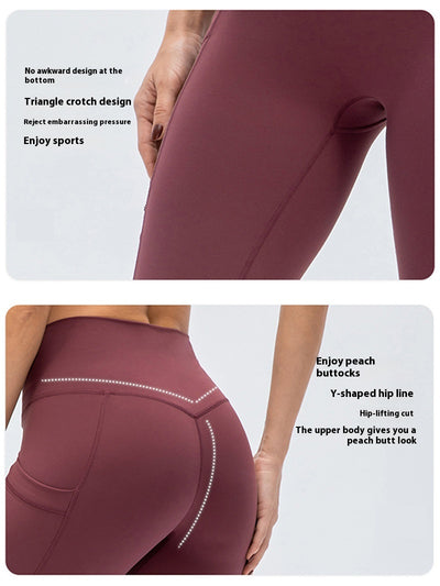 Pantalones de Sudadera Ajustados de Cintura Alta con Bolsillos Laterales - Image 27