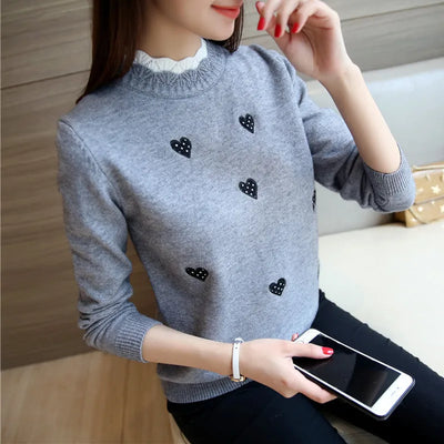 Suéter Holgado para Mujer - Blusa Base Tejida Versátil - Image 10