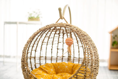 Cama Colgante Tejida para Gatos - Canasta Aérea Descanso - Image 16