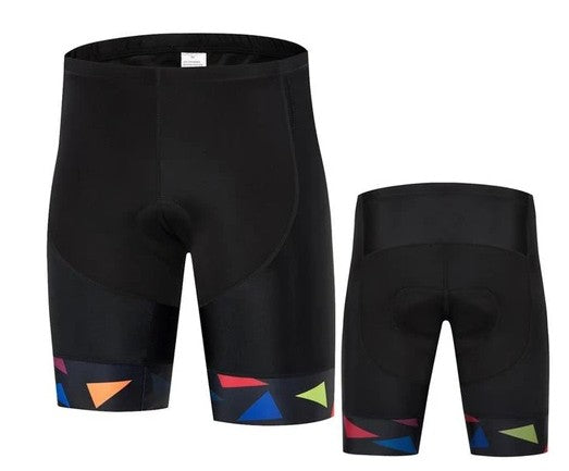 Shorts Ciclismo Triángulos - Comodidad y Rendimiento