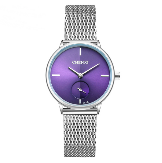 Reloj de Pulsera Mujer Minimalista - Malla Acero Inoxidable, Ultradelgado y Resistente al Agua - Image 9