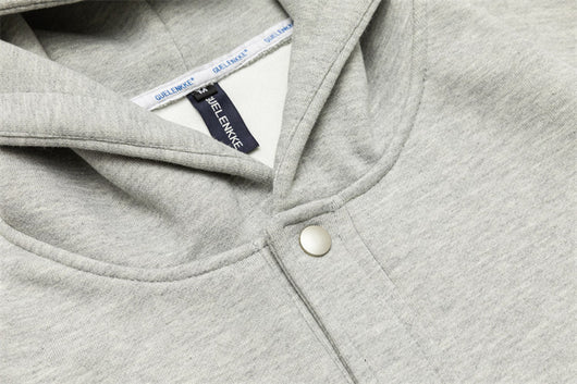 Cardigan Holgado con Capucha para Hombre - Suéter Casual de Color Sólido - Image 16