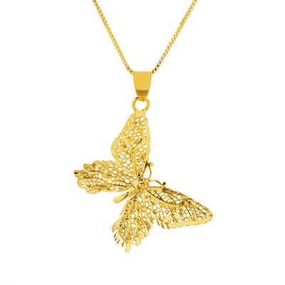 Collar con Colgante de Mariposa Delicado - Image 8